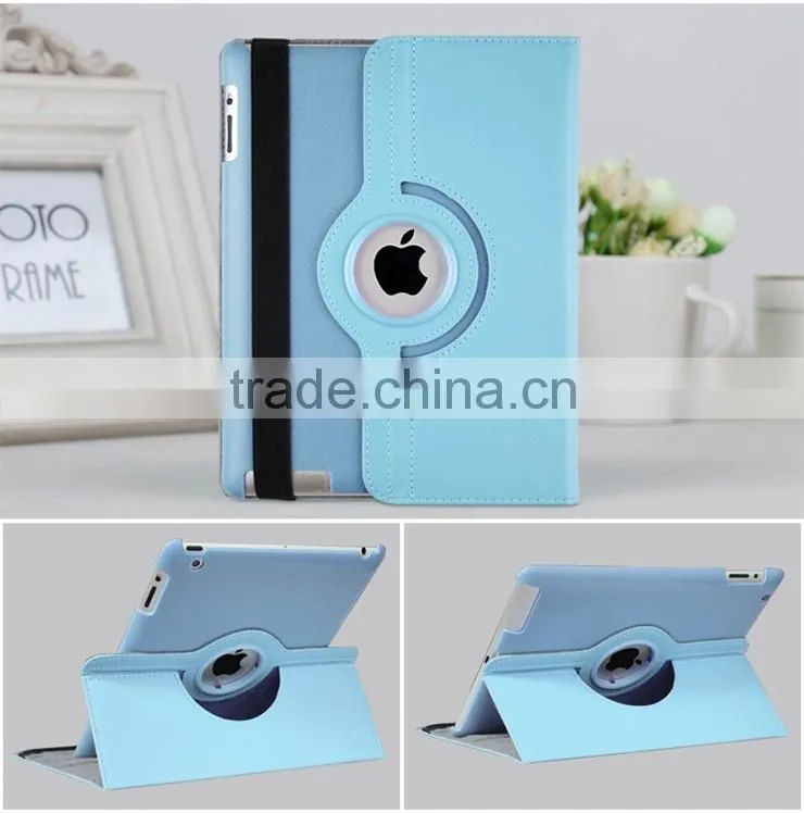 Multipul Color Choices PU Leather Case for IPad Air for ipad mini litchi grain leather cover