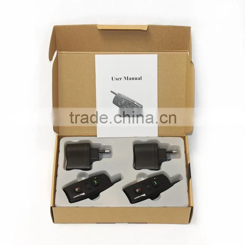 Long range wireless intercom motorcycle accessories interphone V2-1200