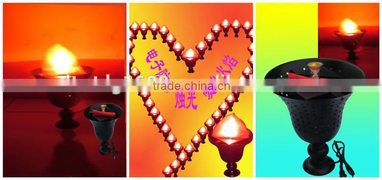 Foshan YiLin 45W Artificial Silk Fake Fire Flame Led Lamps