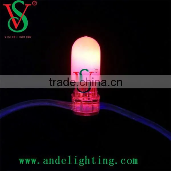 LED christmas tree decoration light/12v led clip string light chain