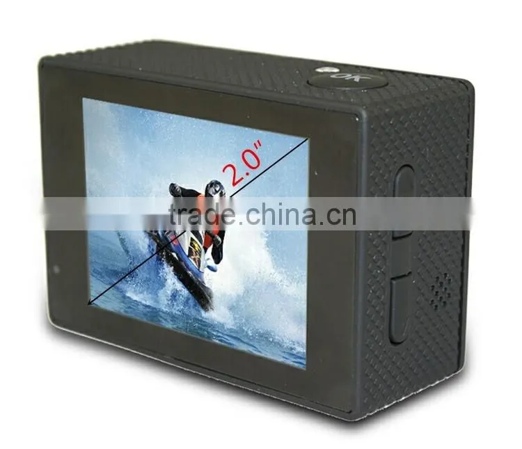 HD 1080P Sport Action Camera DV Car DVR WIFI H.264 170degree fish eye lens 2inch screen