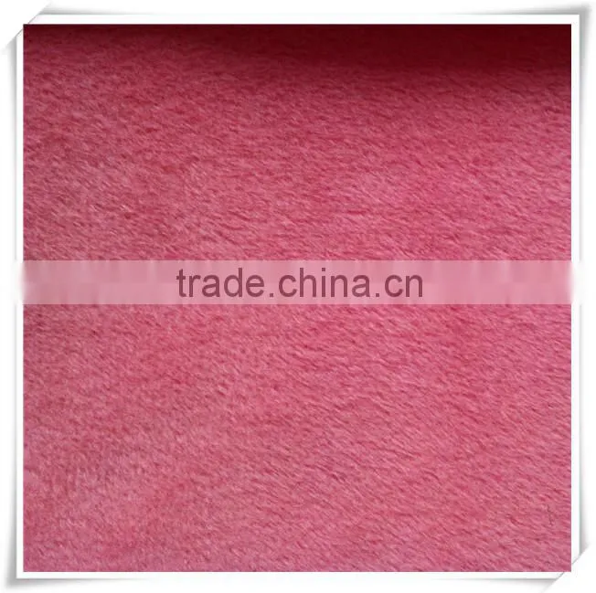stock solid cheap polar fleece fabric