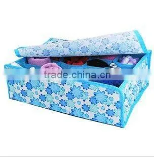 Non-woven fabric storage box, 16 grids soft cover storage box