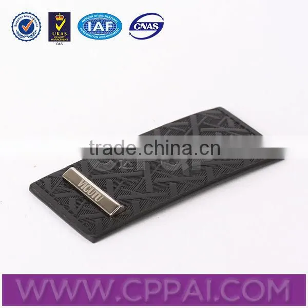 Jeans labels patch leather