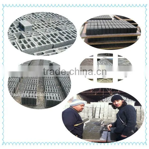 Cheap hollow cement block machines QMY6-25 hollow block egg layer block machine