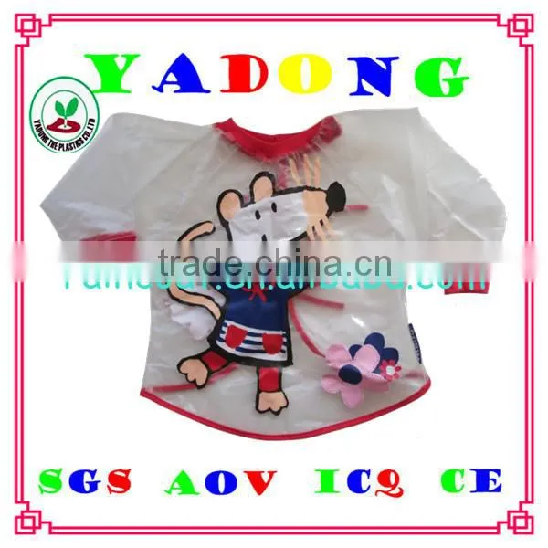 printing waterproof pvc cute kids apron