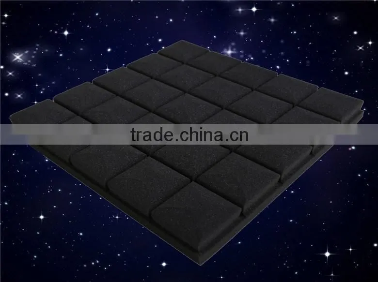 Acoustic walls insulation/colorful square sound proof sponge