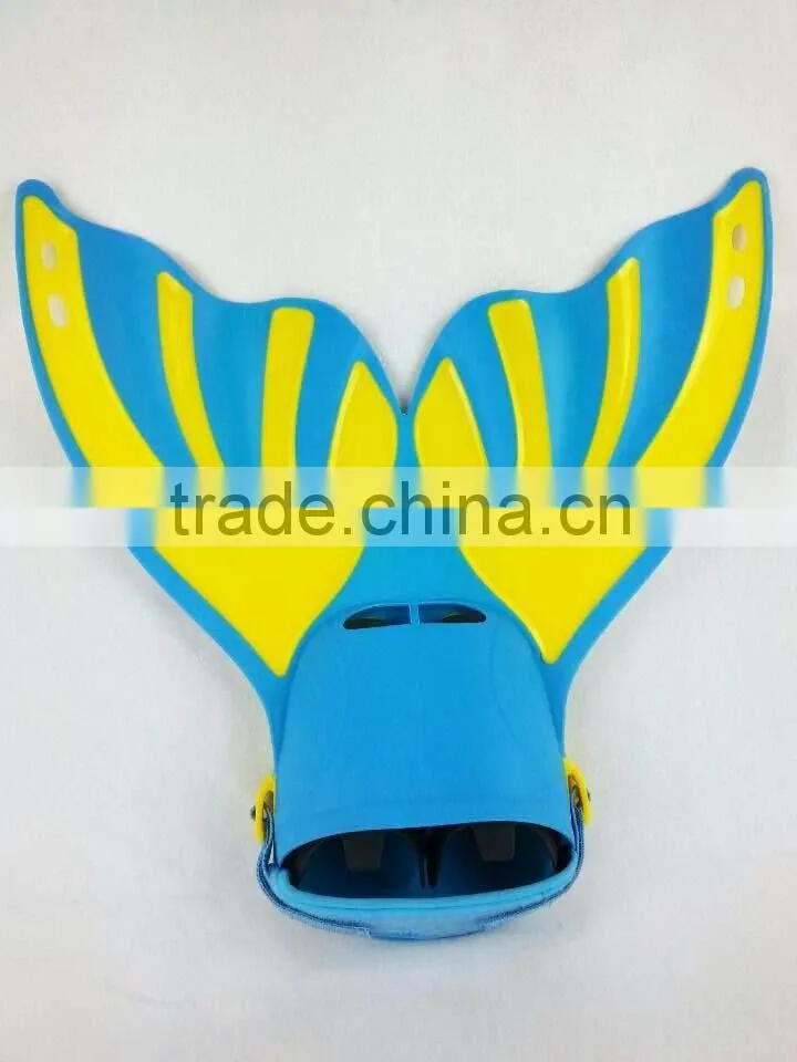 New Arrival scuba diving flipper mermaid tail swim monofins for children
