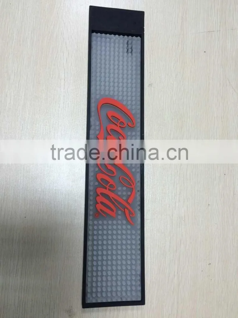 Custom Brands Soft Pvc Led Bar Mat