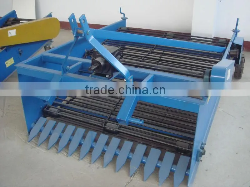walking tractor potato harvester