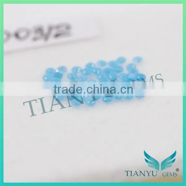 Wholesale Cheap Synthetic #0003/2 Round Brilliant Cut Nano Sital Gems for Jewelry