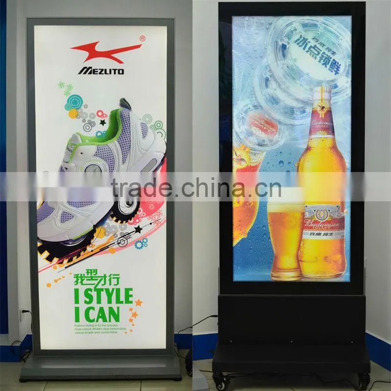 ground standing electronic steel outdoor billboard structure