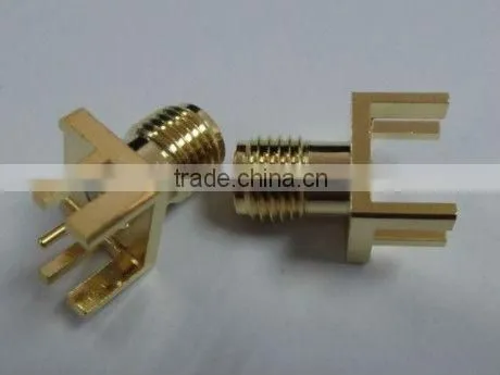 SMA female pcb mount connector