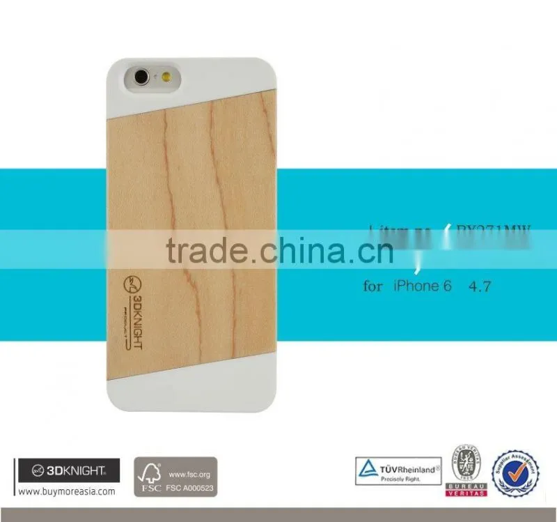 Manufacture Real Wood for i Phone 6s Phone Cover, Blank Wood Phone Case for iPhone6, Customized Wooden PC Phone Bumper Case
