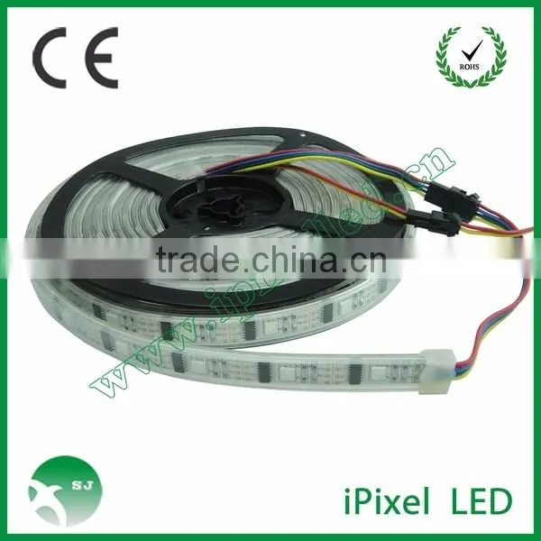 DC5V SMD5050 waterproof IP67 WS2801/32pixel RGB Addressable strip lighting