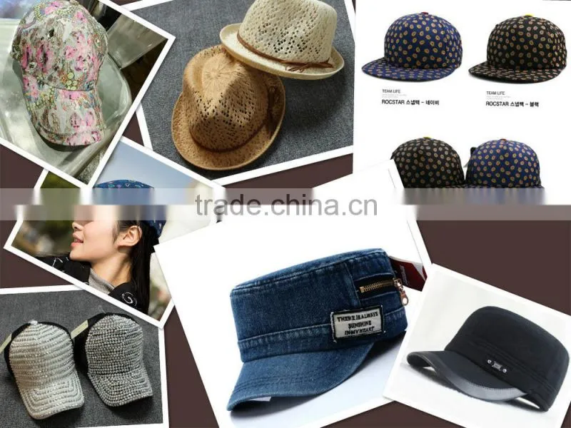 Linen beret caps