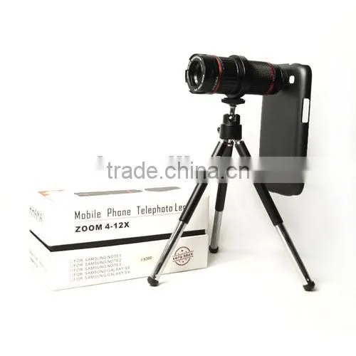 Mobile phone telephoto lens zoom 4~12X