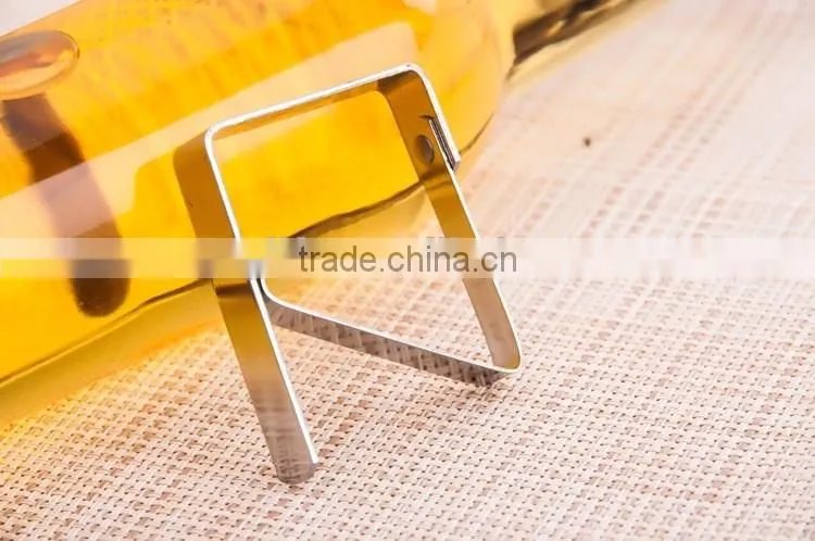 wholesale household items metal tablecloth weight clip Tablecloth Clamps holder