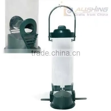 Wholesale Details about HANGING BIRD FEEDER outdoor plastic round house patio deck seed container food