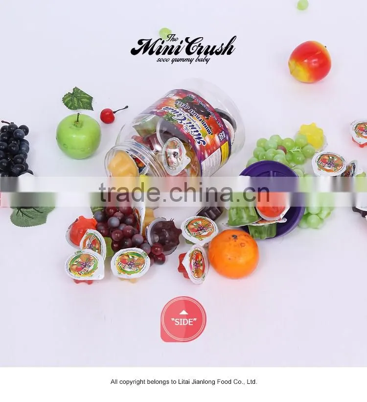 Mixed Fruit Jelly Confectionery jelly candy production line