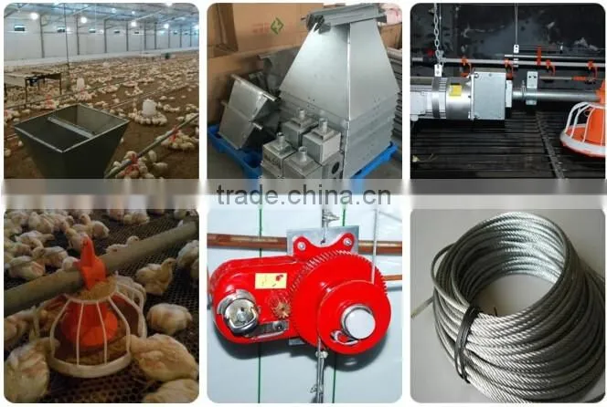advanced design automatic farming equipment for broilers and chickens