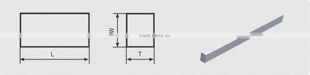 91hra hardness tungsten carbide square bar,cemented carbide bar