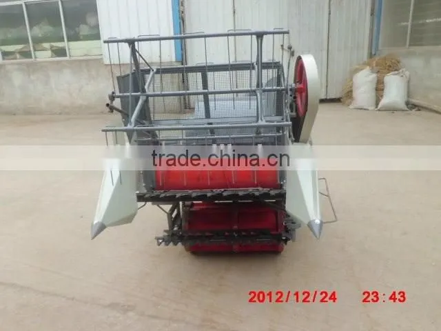 paddy mini combine harvester
