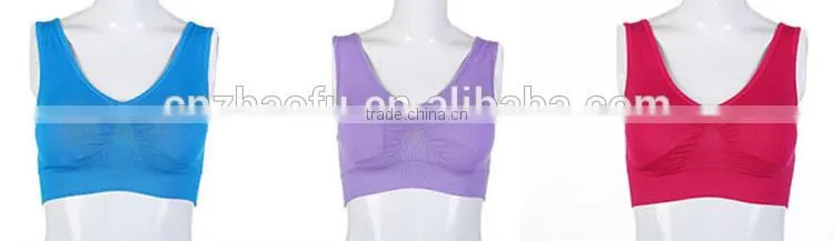Factory Wholesale Seamless Lace Bra Hot Sexy Women Sports Bra