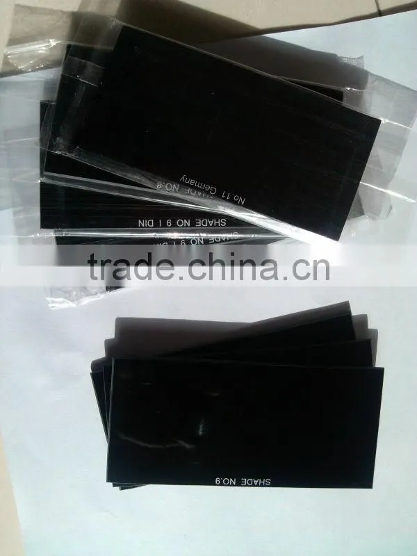 black welding protection lens