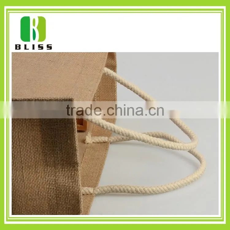 Hot Sales For Promotion Customized Logo low cost jute bag