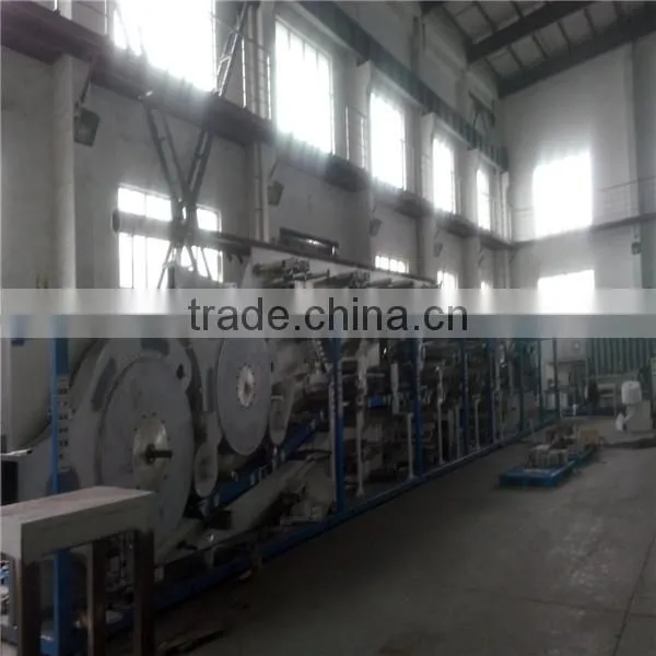 Easy to operate the baby diaper machine production capacity is high