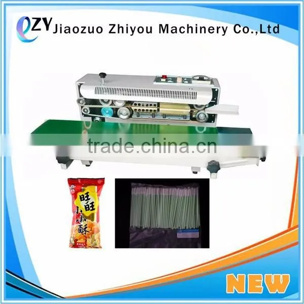 zhiyou semi automatic film impulse sealer heat sealing machine for plastic bag