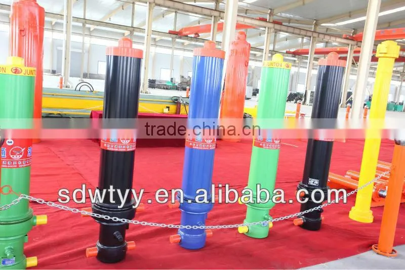 dump truck hydraulic cylinder/hydarulic dump trailer parts