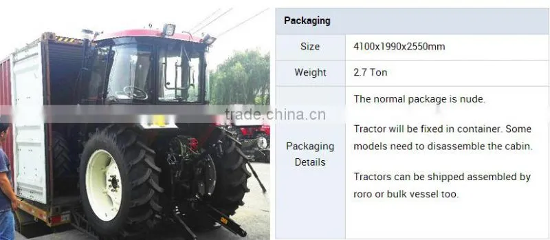 compact china made cheap 70HP 4WD agricultural farm tractor price