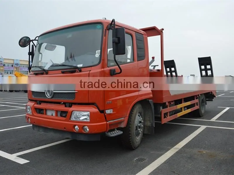 10ton Dongfeng 4x2 low flatbed truck