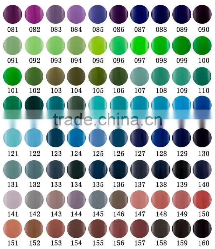 1pcs MOQ Colorful Uv Nail Polish Hot Selling Cheap Wholesale Nail Polish
