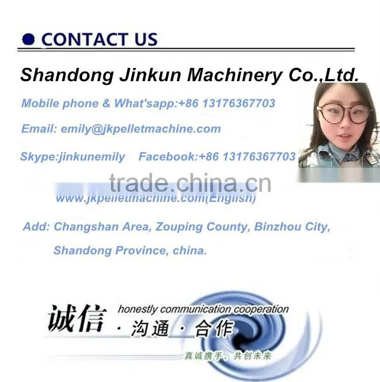 Gold manufacturer supply corn husk pellet mill/ wood pellet mill for sale.