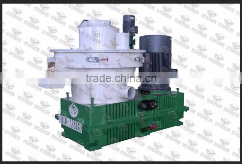 Rubber wood sawdust pellet production line , used wood pellet production line