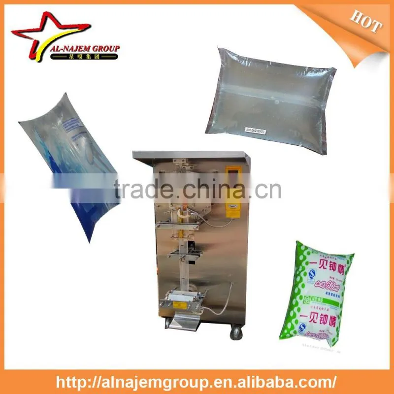 Automatic Liquid Bag Packing Machine for water / milk / juice liquid bag filling machine