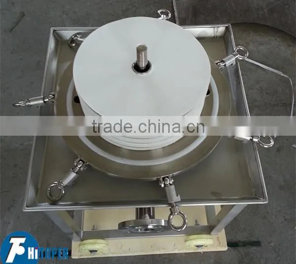 China made used cooking oil filter machine ---Laminated plate-frame filter