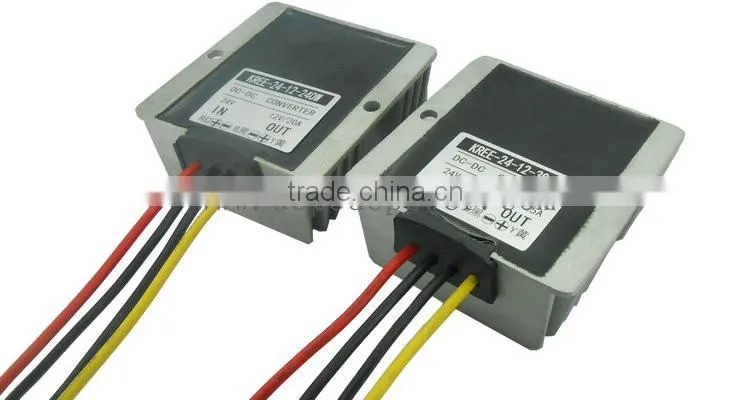 Car buck converter 24v 24v 12v auto turn turn turn 12v10A20A 24v 12v auto transformer