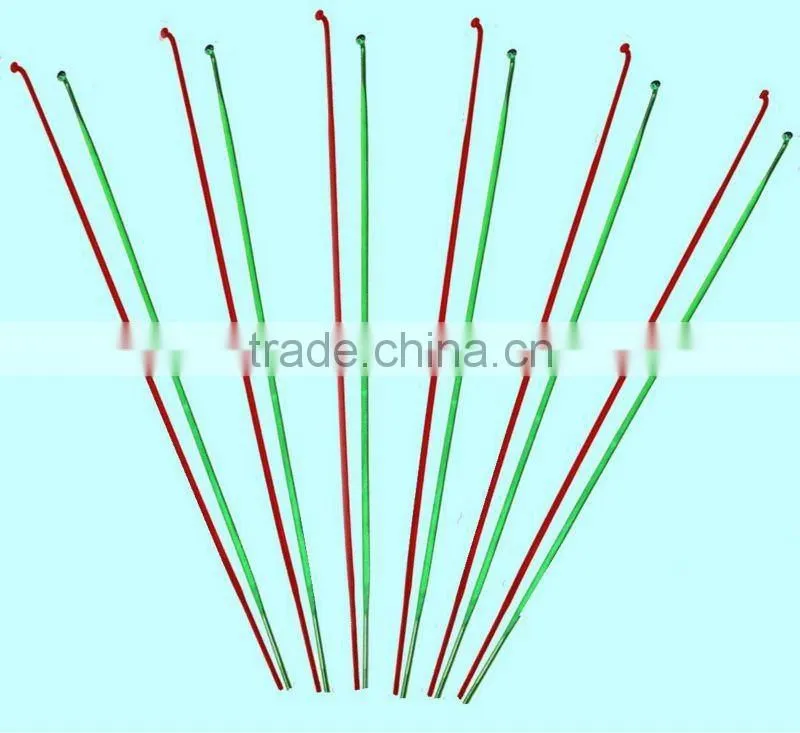 motorcycle colored straight spoke