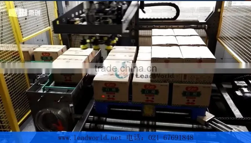 Best Price Automatic canned Kiwi fruit/kiwi berry/actinidia chinensis Palletizer and Unpiler