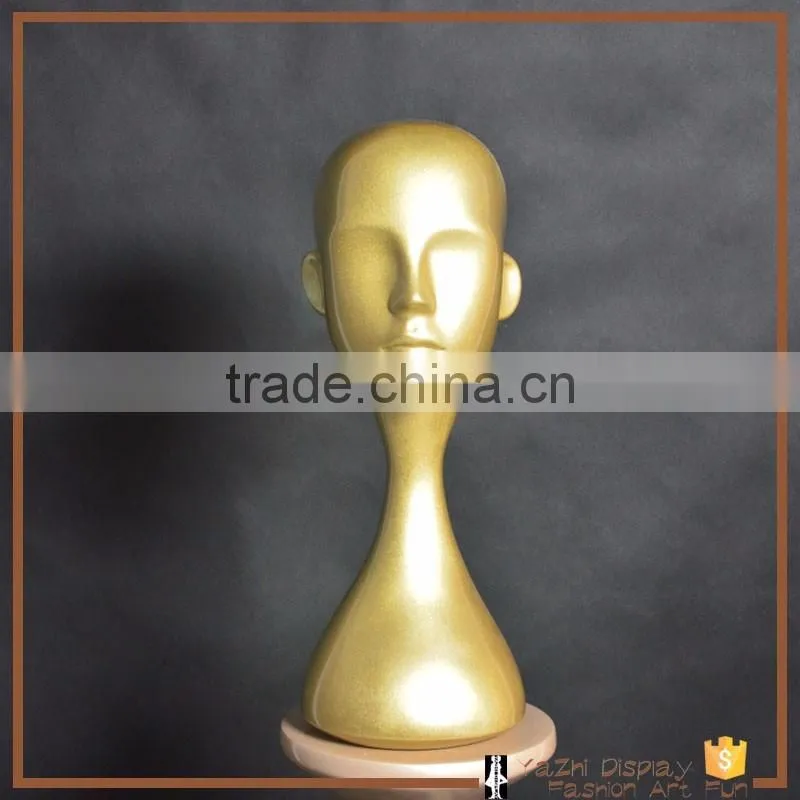 Glossy abstract mannequin head mannequin