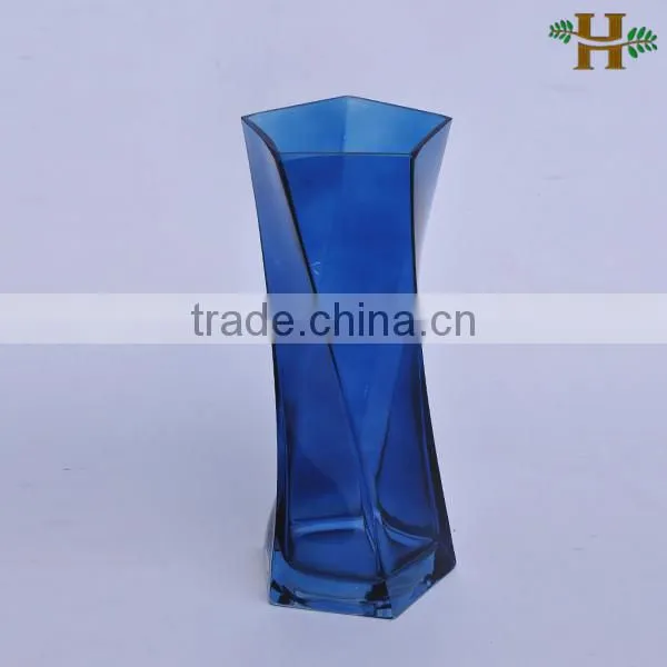 Hand blown colored glass vases wholesale