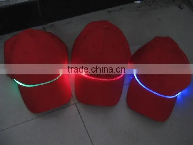 led night light trucker cap/vans trucker cap