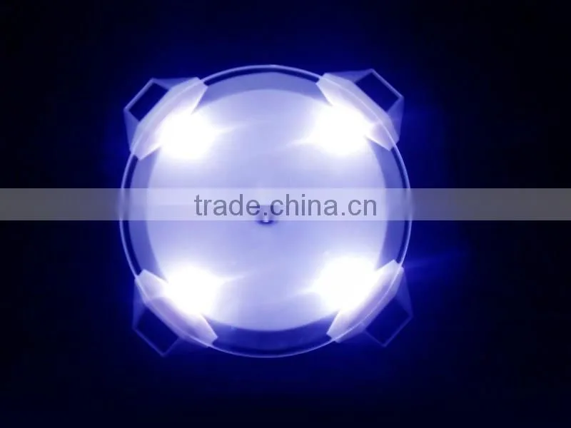 Solar Power Rotating Display Stand With 4 LED Light For Sale