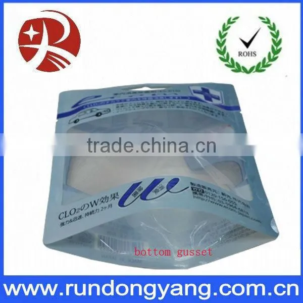 aluminium foil bag with window