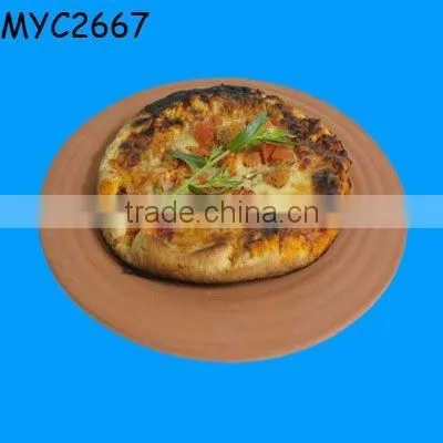 Terracotta pizza baker