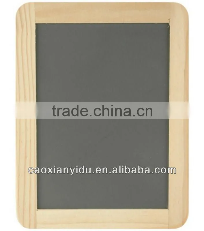 double sided wood chalkboard